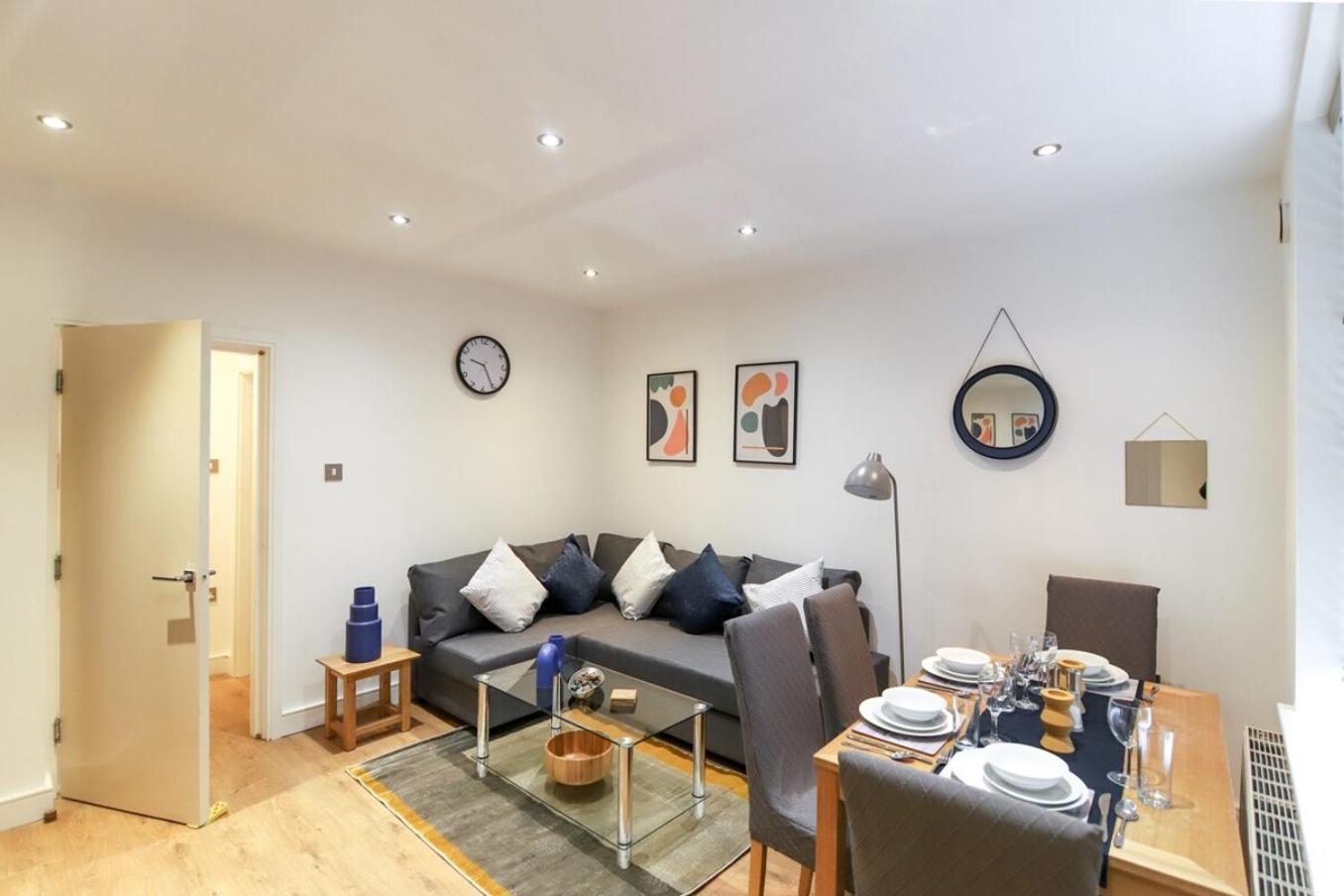 New- Modern 2Br Apt Wifi Sleep5 City Centre Sheffield Bagian luar foto