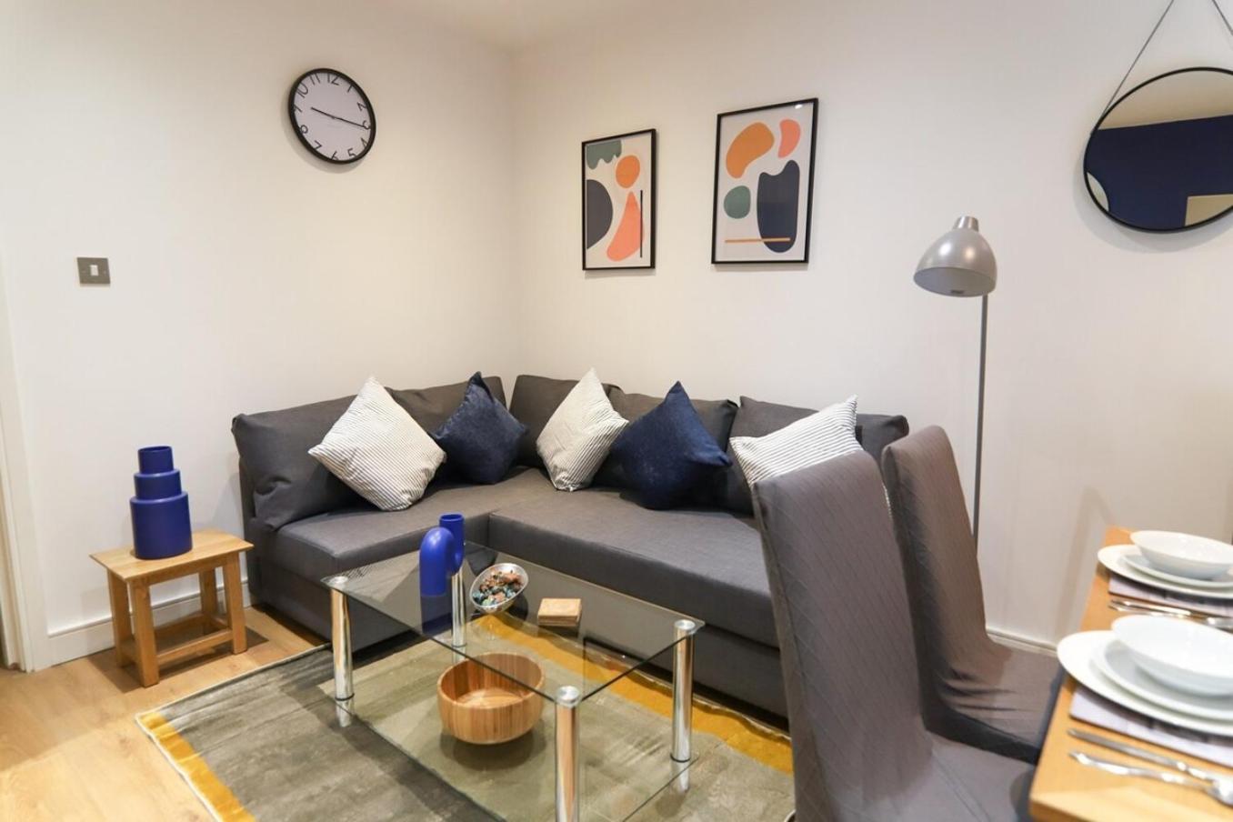 New- Modern 2Br Apt Wifi Sleep5 City Centre Sheffield Bagian luar foto